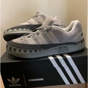 *GONE* Adidas Adimatic x Neighborhood Adimatic Grey HP6771 Mens 9.5 Wmns 11.5